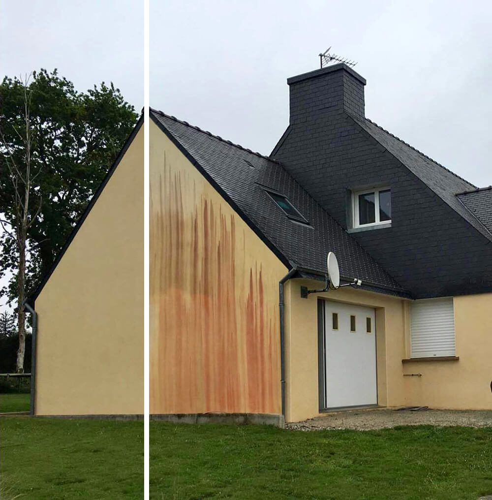 Traitement anti-mousse toiture et façade - Vannes et Nantes - ProToit